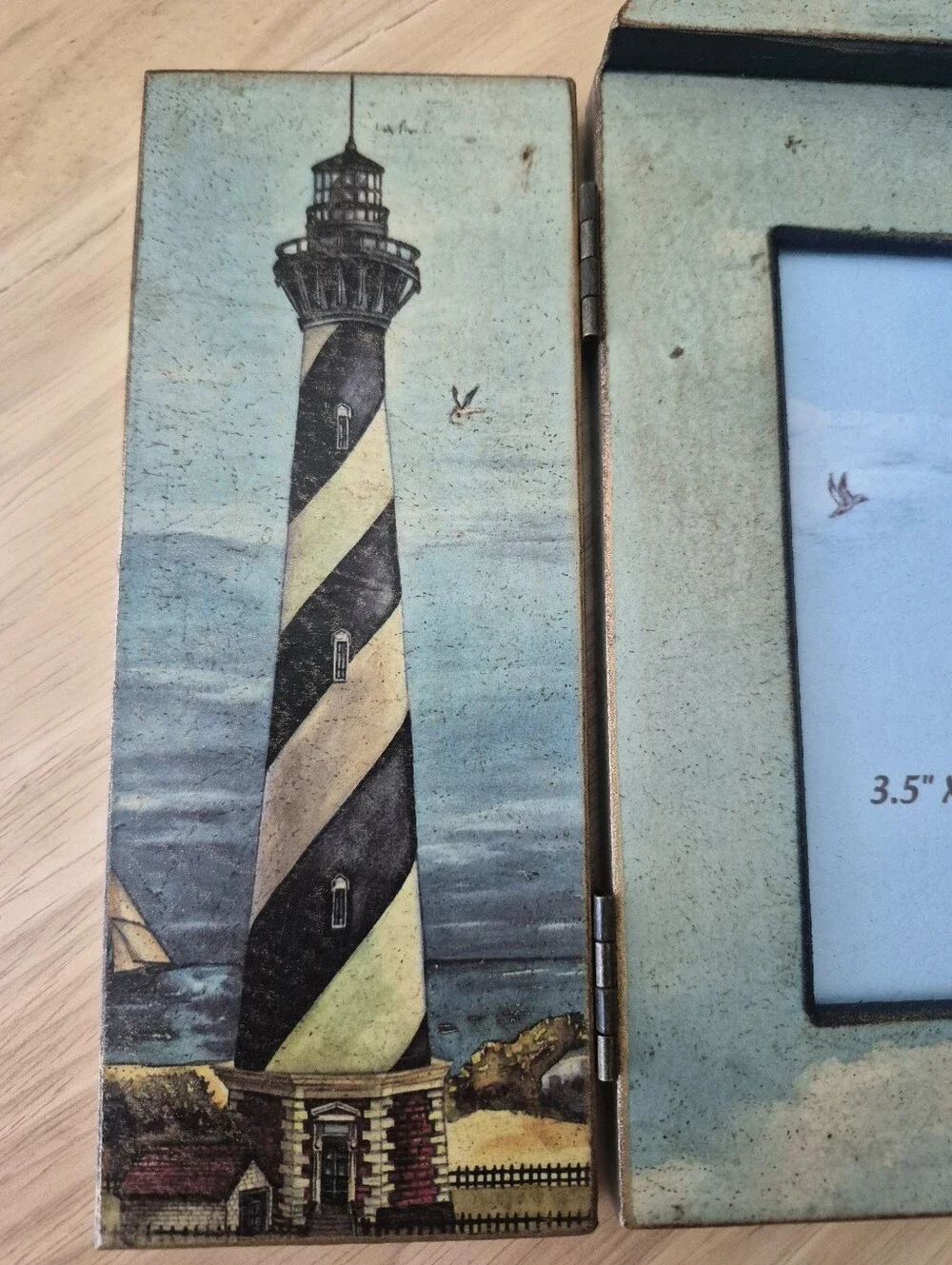 Rustic Lighthouse Triptych 3.5